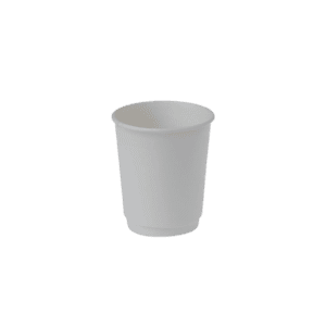 Double Walled White Cup 8oz